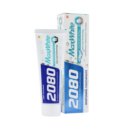 خمیردندان ژله ای سفیدکننده نعنایی 2080 مدل مکس وایت حجم 100 گرم