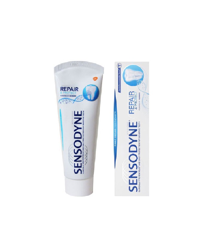 خمیردندان سنسوداین ترمیم کننده 75 میل Repair & Protect Mint خمیردندان سنسوداین ترمیم کننده 75 میل Repair & Protect Mint