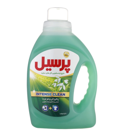 مایع لباسشویی رنگی پرسیل رایحه گل های سفید حجم 1100 میلی لیتر